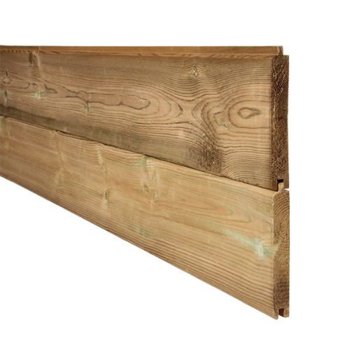 Picture of ex. 25 X 150mm X 4.8m PTGV - TREATED
135mm COVER, 20.5mm FINISHED THICKNESS
THIS PROFILE SHOULD BE USED VERTICALLY