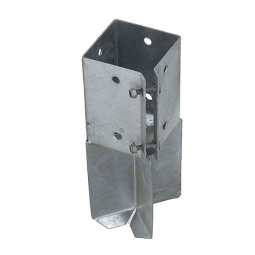 Picture of 75mm x 75mm CONCRETE IN POST SUPPORT - GALV