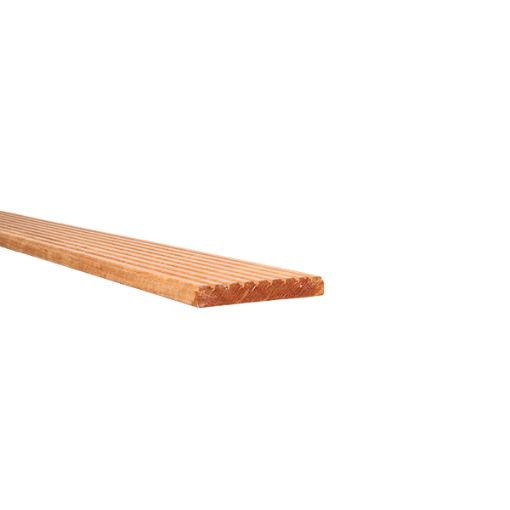 Picture of 21 X 145mm X 3.96m YELLOW BALAU HARDWOOD DECKING - GROOVED & SMOOTH