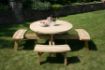 Picture of HUTTON LARGE CIRCULAR PICNIC TABLE - Special Order