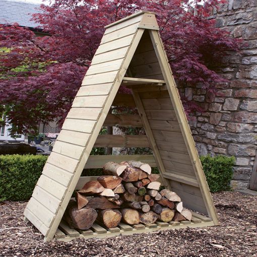 Picture of TRIANGULAR LOG STORE - Special Order