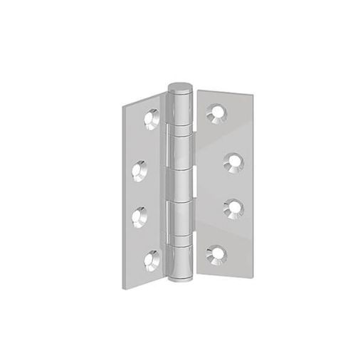 Picture of 75mm BRUSHED STAINLESS STEEL BALL BEARING BUTT HINGE CLASS 11 - PAIR
