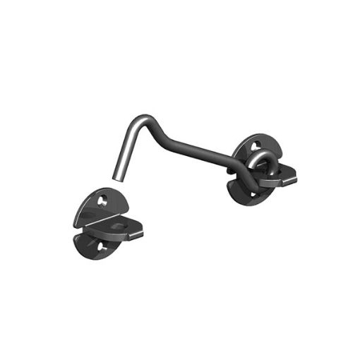 Picture of 150mm LIGHT CABIN HOOK - BLACK