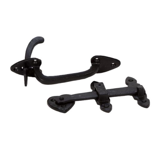 Picture of 150mm ORNAMENTAL SUFFOLK LATCH - BLACK
