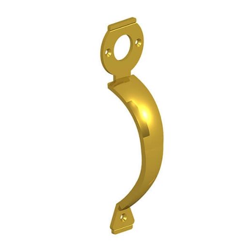 Picture of BRASS LONG THROW LOCK HANDLE