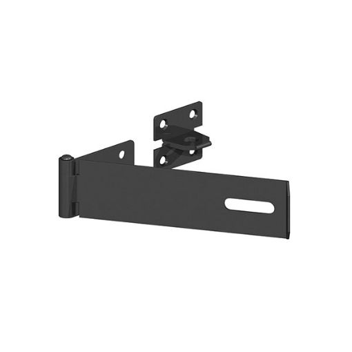 Picture of 150mm SAFETY HASP & STAPLE - BLACK