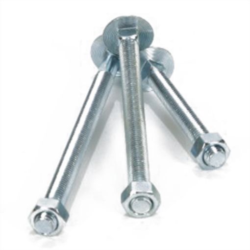 Picture of M10 X 150mm CARRIAGE BOLT (+ HEX NUT)