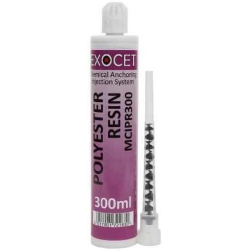Picture of 300ml EXOCET POLYESTER RESIN (INCLUDES ONE NOZZLE)