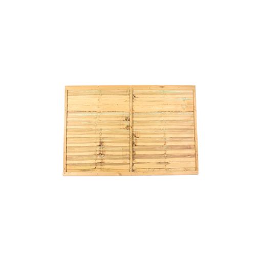 Picture of 4' (H) X 6' (W) STANDARD OVERLAP PANEL - PRESSURE TREATED GREEN