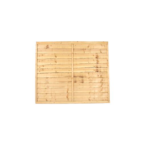 Picture of 5' (H) X 6' (W) STANDARD OVERLAP PANEL - PRESSURE TREATED GREEN