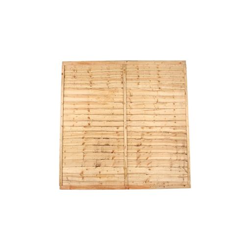 Picture of 6' (H) X 6' (W) STANDARD OVERLAP PANEL - PRESSURE TREATED GREEN