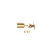 Picture of 24mm FENCEMATE BRASS HOOK & EYE ON PLATE SET