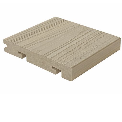 Picture of 22.5 X 150mm X 3.6m COMPOSITE PRIME HD DECK PRO BULLNOSE SOLID BOARD - CHAMPAGNE