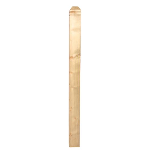 Picture of 100mm X 1.25m SQUARE NEWEL POST - GROOVED TOP