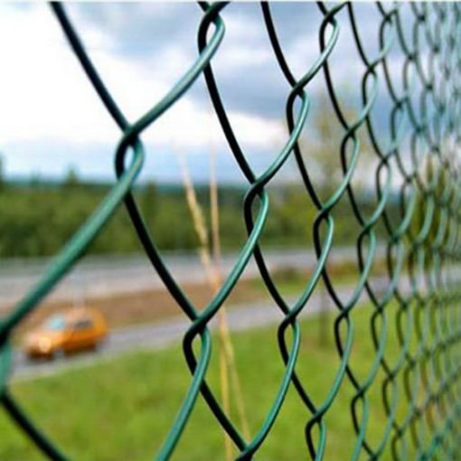 Picture of 1400mm X 25m (X 2.24/3.15mm X 50mm) GREEN CHAIN LINK FENCING - SPECIAL ORDER
78m LINE WIRE INCLUDED WITH ROLL