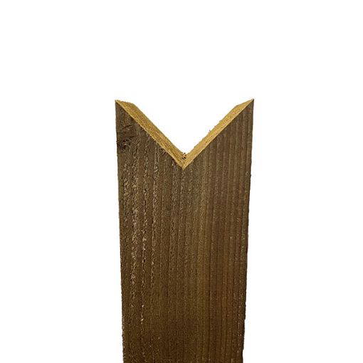 Picture of 100 X 100mm X 1.0m SAWN TREATED BIRDS MOUTH POST