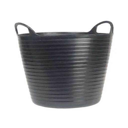 Picture of FAITHFULL 28LTR FLEXI TUB - BLACK