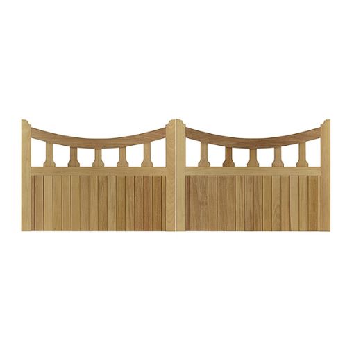 Picture of MELLS GATE - MADE TO ORDER
- LEAD TIME APPROXIMATELY 8 - 10 WEEKS FROM ORDER
- MANUFACTURER RECOMMENDS 3 COATS OF RESTOL WOOD OIL OR SIMILAR PRIOR TO FITTING