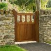 Picture of MENDIP GATE - MADE TO ORDER
- LEAD TIME APPROXIMATELY 8 - 10 WEEKS FROM ORDER
- MANUFACTURER RECOMMENDS 3 COATS OF RESTOL WOOD OIL OR SIMILAR PRIOR TO FITTING