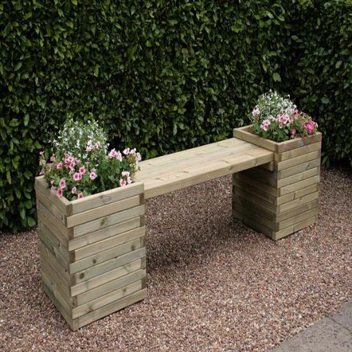Picture of WINDERMERE PLANTER BENCH - Special Order