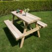 Picture of HUTTON LARGE RECTANGULAR A-FRAME TABLE - Special Order