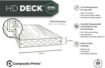 Picture of 22.5 X 143mm X 3.6m COMPOSITE PRIME HD DECK DUAL - ANTIQUE & CARBON
To validate the product warranty:
- All deck boards must be installed in accordance with the Composite Prime HD Deck Dual fitting guide
- You must register your decking at composite-prime.com/register-warranty/ within 45 days of purchase