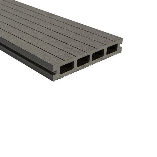 Picture of 25 X 146mm X 3.6m COMPOSITE PRIME HD DECK XS - SILVER
To validate the product warranty:
- All deck boards must be installed in accordance with the Composite Prime HD Deck XS fitting guide
- You must register your decking at composite-prime.com/register-warranty/ within 45 days of purchase