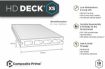 Picture of 25 X 146mm X 3.6m COMPOSITE PRIME HD DECK XS - SILVER
To validate the product warranty:
- All deck boards must be installed in accordance with the Composite Prime HD Deck XS fitting guide
- You must register your decking at composite-prime.com/register-warranty/ within 45 days of purchase