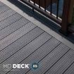 Picture of 25 X 146mm X 3.6m COMPOSITE PRIME HD DECK XS - LAVA
To validate the product warranty:
- All deck boards must be installed in accordance with the Composite Prime HD Deck XS fitting guide
- You must register your decking at composite-prime.com/register-warranty/ within 45 days of purchase