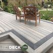 Picture of 22.5 X 143mm X 3.6m COMPOSITE PRIME HD DECK DUAL - ANTIQUE & CARBON
To validate the product warranty:
- All deck boards must be installed in accordance with the Composite Prime HD Deck Dual fitting guide
- You must register your decking at composite-prime.com/register-warranty/ within 45 days of purchase