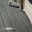 Picture of 22.5 X 143mm X 3.6m COMPOSITE PRIME HD DECK DUAL - ANTIQUE & CARBON
To validate the product warranty:
- All deck boards must be installed in accordance with the Composite Prime HD Deck Dual fitting guide
- You must register your decking at composite-prime.com/register-warranty/ within 45 days of purchase