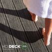 Picture of 22.5 X 143mm X 3.6m COMPOSITE PRIME HD DECK DUAL - ANTIQUE & CARBON
To validate the product warranty:
- All deck boards must be installed in accordance with the Composite Prime HD Deck Dual fitting guide
- You must register your decking at composite-prime.com/register-warranty/ within 45 days of purchase