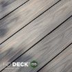 Picture of 22.5 X 143mm X 3.6m COMPOSITE PRIME HD DECK DUAL - ANTIQUE & CARBON
To validate the product warranty:
- All deck boards must be installed in accordance with the Composite Prime HD Deck Dual fitting guide
- You must register your decking at composite-prime.com/register-warranty/ within 45 days of purchase