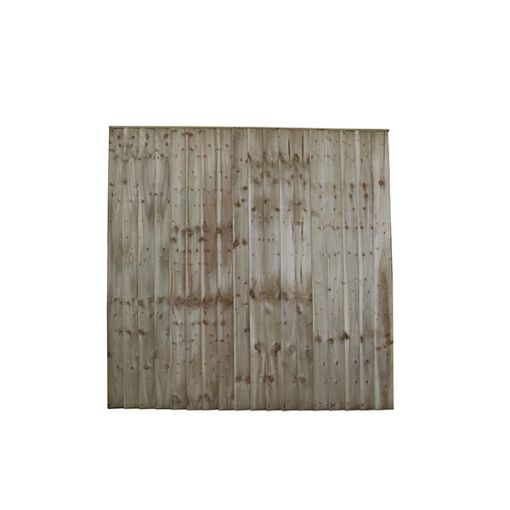 Picture of 6' (H) x 6' (W) STANDARD CLOSE BOARD PANEL - (FEATHER EDGE)