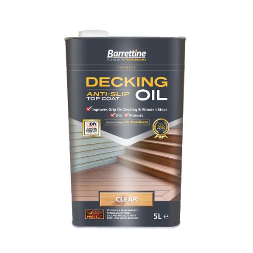 Picture of BARRETTINE ANTI-SLIP DECKING OIL  - 5 LITRE