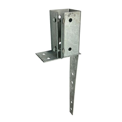 Picture of 75mm x 75mm WALLMOUNT POST SUPPORT - GALV