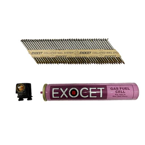 Picture of 51 X 2.8mm EXOCET 34° NAILS 1100 PK - STAINLESS STEEL