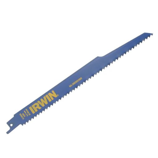 Picture of IRWIN 956R 225mm SABRE SAW BLADE - NAIL EMBEDDED WOOD CUTTING - 2PK
