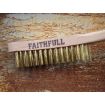 Picture of BRASS WIRE BRUSH - 4 ROW
