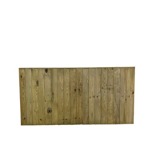 Picture of 3' (H) x 6' (W) STANDARD CLOSE BOARD PANEL - (FEATHER EDGE)