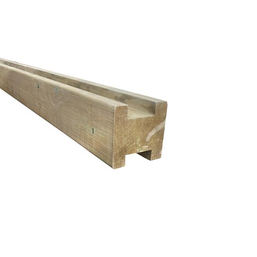 Picture of ex. 100 x 100mm x 2395mm TIMBER H POST