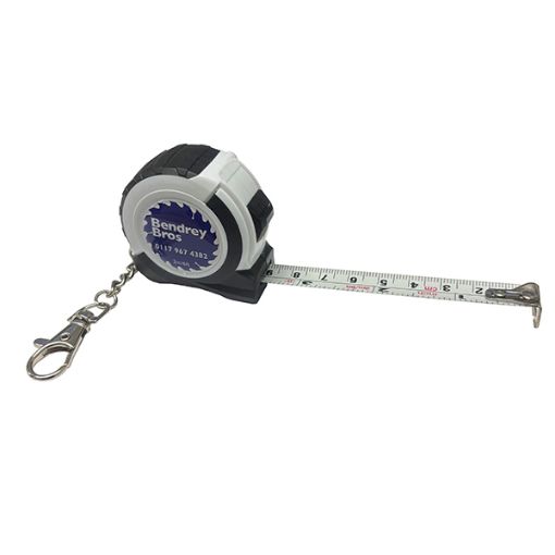 Picture of KOMELON POWERBLADE II KEYRING TAPE MEASURE - 2m/6ft (Width 13mm)