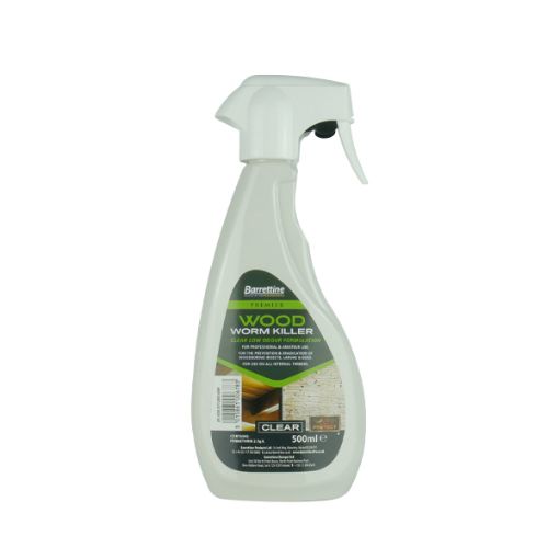 Picture of BARRETTINE WOODWORM KILLER - 500ml SPRAY BOTTLE