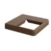Picture of Durapost® Cover Plate For Corner Post Bolt Down | Sepia Brown