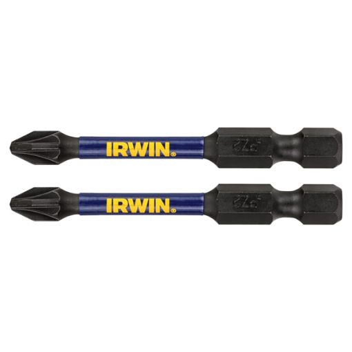 Picture of PZ1 x 57mm (PK 2)  IRWIN POZI IMPACT SCREWDRIVER BITS